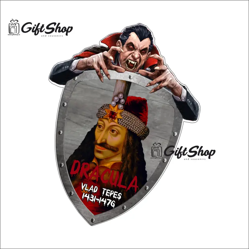 Dracula, vlad tepes, magnet frigider mgs137